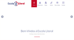 Desktop Screenshot of escolaliteral.com.br